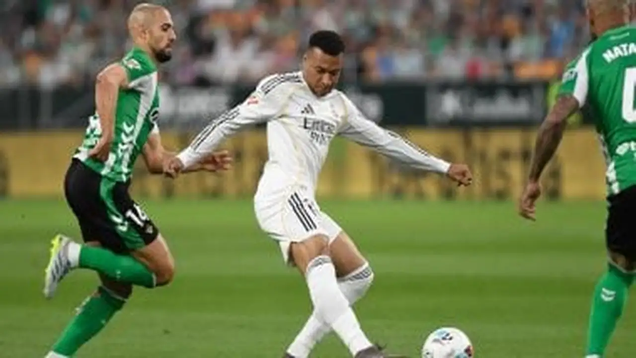 ريال بيتيس ضد الريال.. إصابة مبابي في أوتار الركبة اليسرى